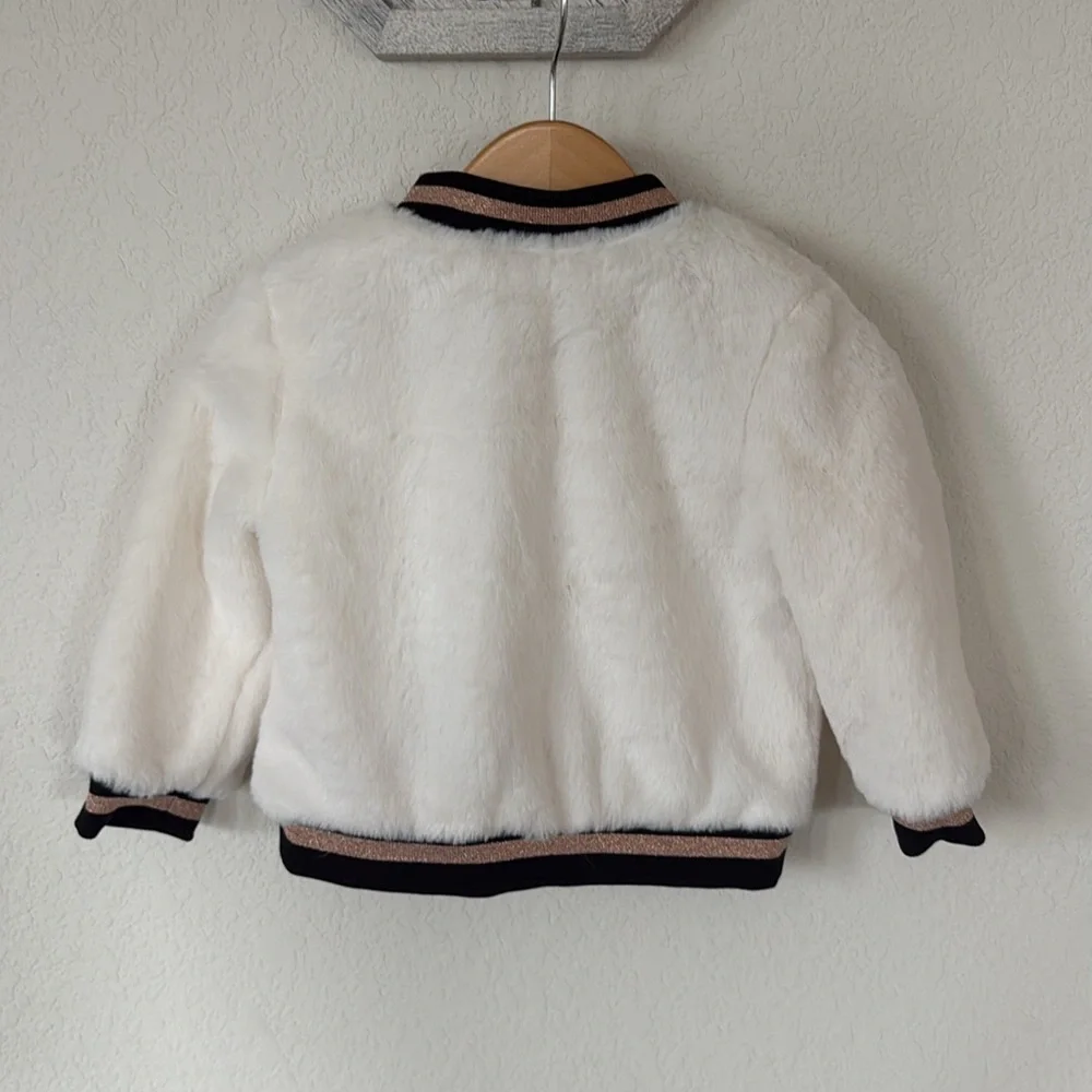 Tahari white puffer